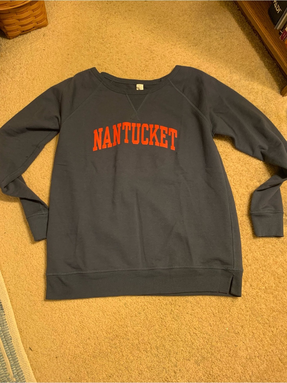 Women’s Nantucket Navy Crewneck Sweatshirt